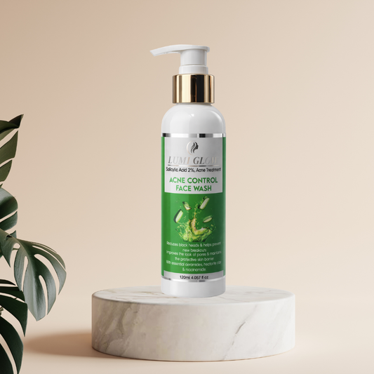 Acne Control Face Wash – Salicylic Acid 2% | Lumi Glow