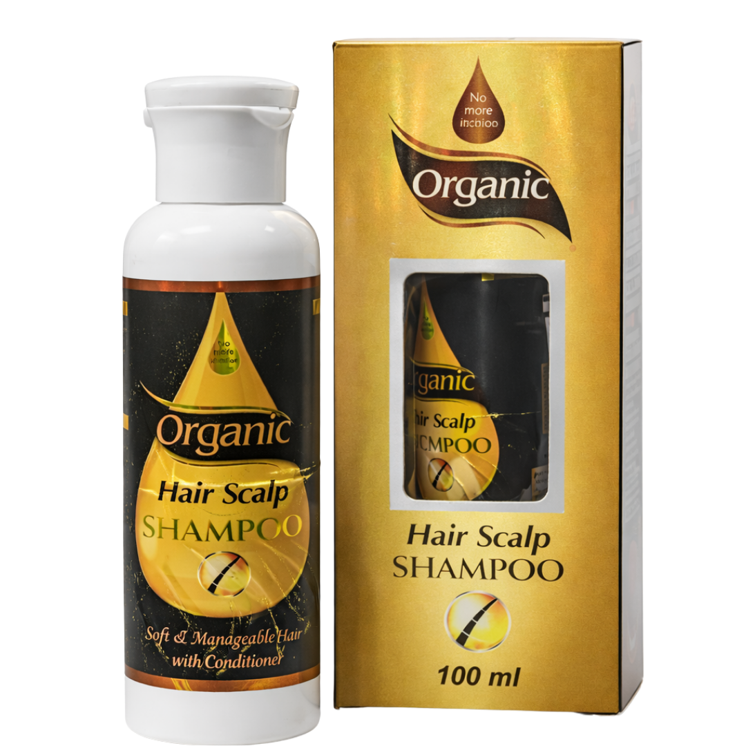 Organic Hair Scalp Shampoo – 100ml