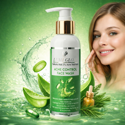 Acne Control Face Wash – Salicylic Acid 2% | Lumi Glow