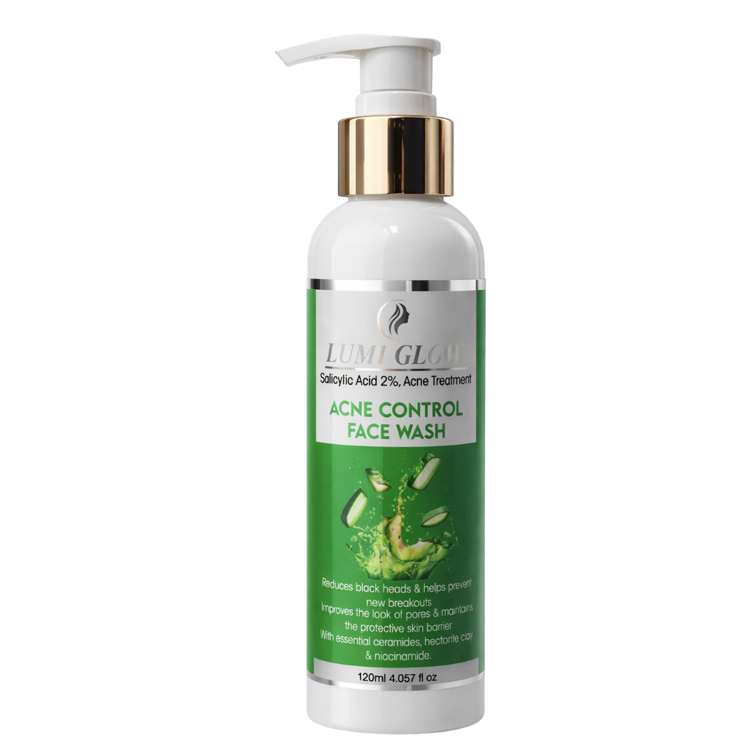 Acne Control Face Wash – Salicylic Acid 2% | Lumi Glow
