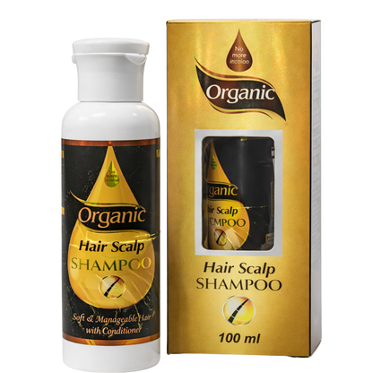 Organic Hair Scalp Shampoo – 100ml